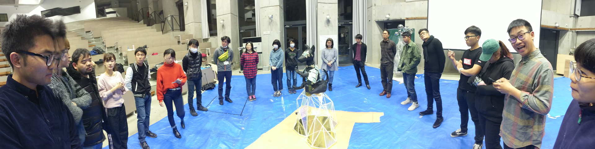 B組｜「場域‧結構‧行動」:2018 日本-京都東山花燈路《塩山的犬「旺來福」・燒王船・煙舞》